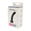 N10885 loving joy curved 5 inch silicone dildo with suction cup PKG 2.jpg