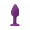 N11237 loving joy jewelled silicone butt plug purple small 0.jpg