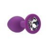 N11237 loving joy jewelled silicone butt plug purple small 4.jpg