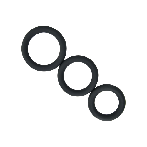 N11708 loving joy thick silicone cock rings 3 pack grey 1.jpg