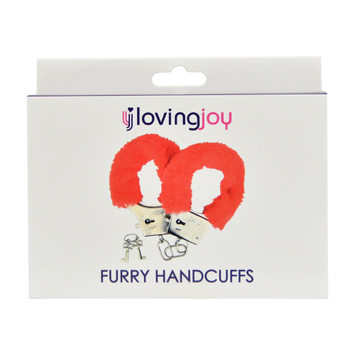 N11712loving joy furry handcuffs red PKG.jpg