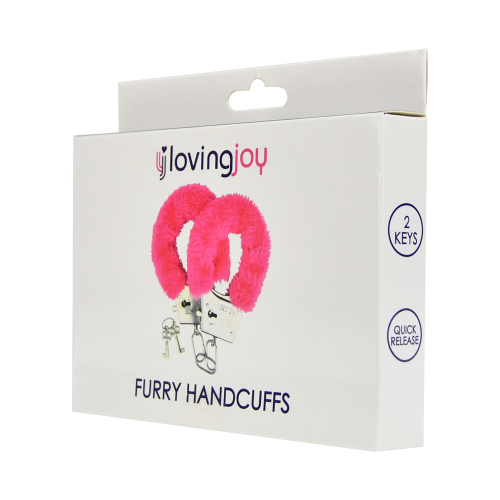 N11713 loving joy furry handcuffs pink 2 PKG.jpg