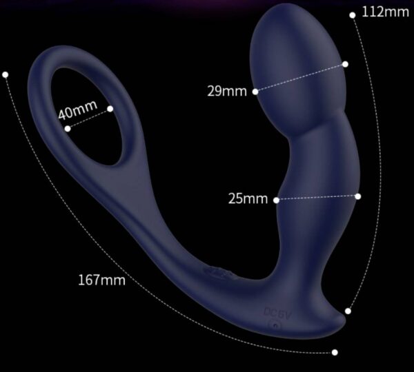 Rev Pro Remote Controlled Silicone Prostate Massager