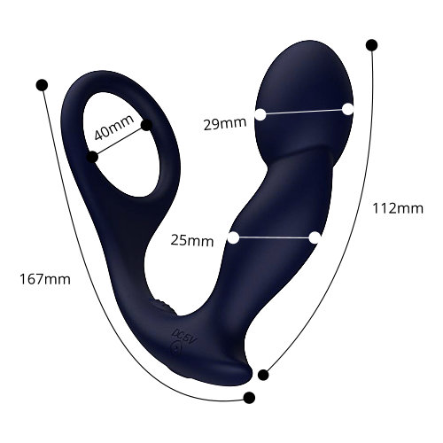 Rev Pro Remote Controlled Silicone Prostate Massager