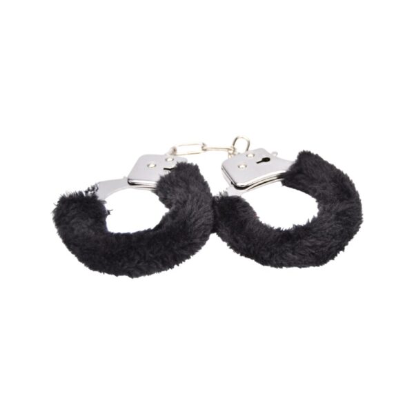 N11850 bound to play heavy duty furry handcuffs black 2.jpg
