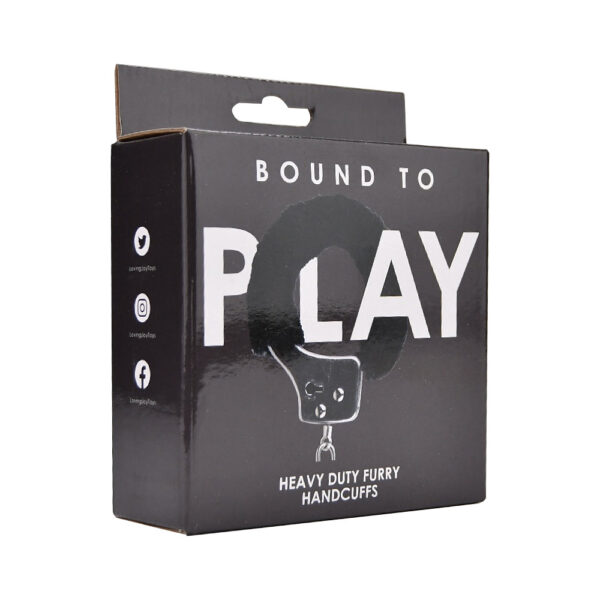 N11850 bound to play heavy duty furry handcuffs black PKG 1.jpg
