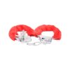 N11851 bound to play heavy duty furry handcuffs red 2.jpg