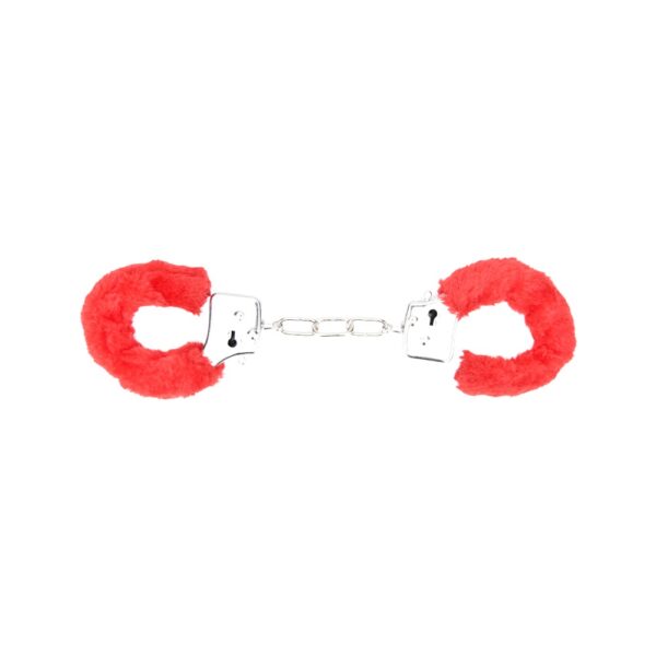 N11851 bound to play heavy duty furry handcuffs red.jpg