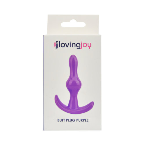 Loving Joy Butt Plug Purple Loving Joy Butt Plug Purple
