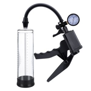 Rev Pump Gauge Pistol Grip Penis Pump