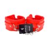 N11933 bound to please furry plush wrist cuffs red.jpg