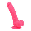 N12031 loving joy 8 inch realistic dildo with suction cup and balls pink 2.jpg