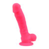 N12031 loving joy 8 inch realistic dildo with suction cup and balls pink 3.jpg