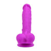 N12032 loving joy 8 inch realistic silicone dildo with suction cup and balls purple 2.jpg