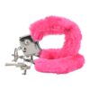 N12138 bound to play heavy duty furry handcuffs pink 3.jpg