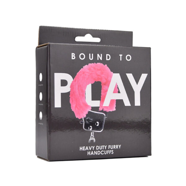 N12138 bound to play heavy duty furry handcuffs pink PKG 1.jpg