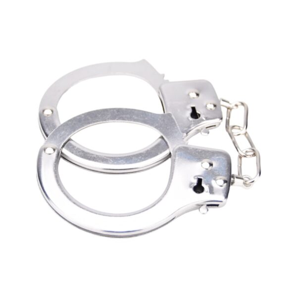 N12139 bound to play heavy duty metal handcuffs 3.jpg