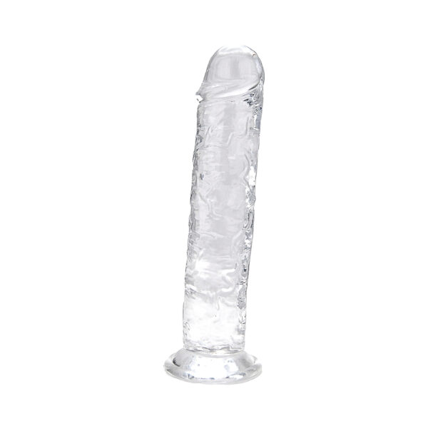 N12183 loving joy 7 5 inch suction cup dildo clear 1.jpg