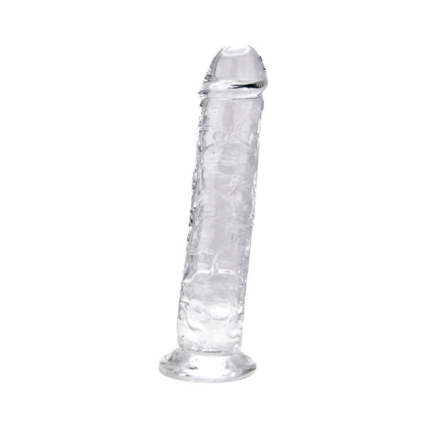 N12183 loving joy 7 5 inch suction cup dildo clear 2.jpg