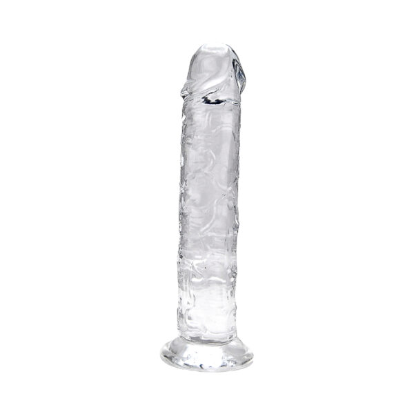 N12183 loving joy 7 5 inch suction cup dildo clear.jpg