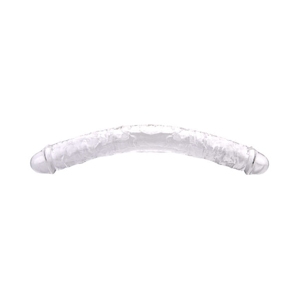N12191 loving joy 18 inch double ended dildo clear 4.jpg