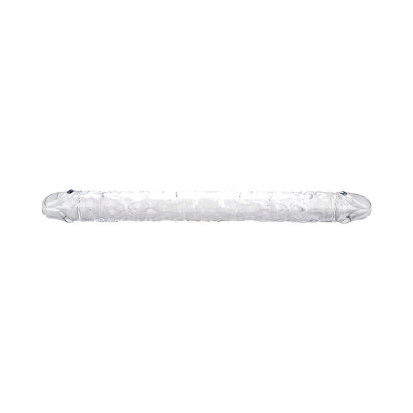 N12191 loving joy 18 inch double ended dildo clear.jpg