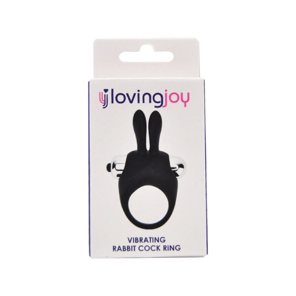 Loving Joy Silicone Vibrating Rabbit Cock Ring Loving Joy Silicone Vibrating Rabbit Cock Ring