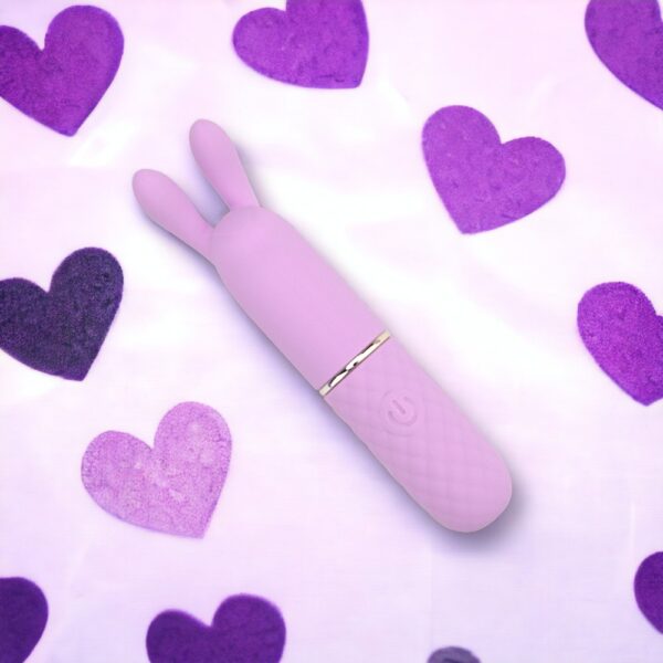 N12252 Nauti Petites 10 Speed Rabbit Ears Bullet Vibrator Heart.jpg