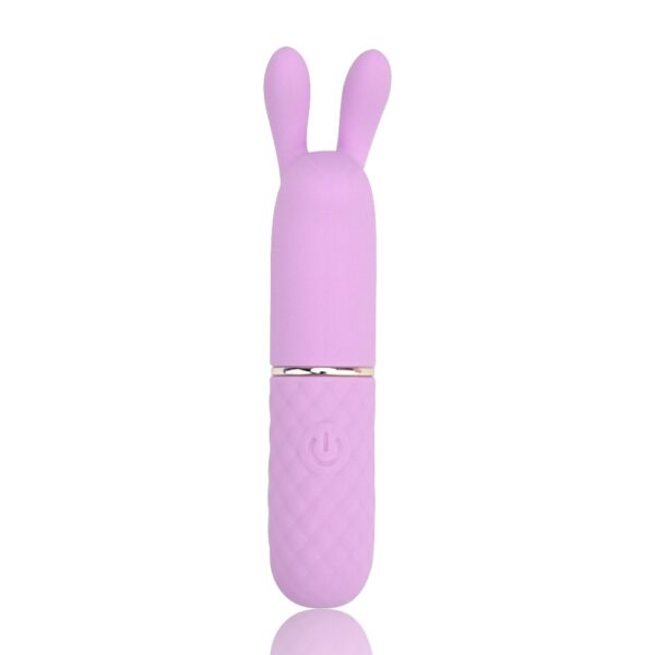 N12252 Nauti Petites 10 Speed Rabbit Ears Bullet Vibrator Mirrored.jpg