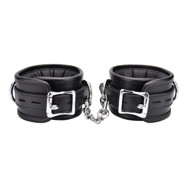 N12266 bound leather ankle restraints 3.jpg