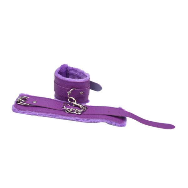 N12279 bound to play bondage kit purple 11 piece wrist cuffs.jpg