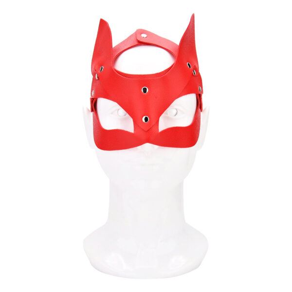 N12284 bound to play kitty cat face mask red.jpg