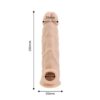 N12371 rev sleeves 7 5 inch girthy realistic silicone penis extension sleeve 5.jpg