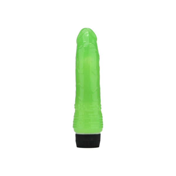 N12401 loving joy 7 inch realistic vibrator glow in the dark 1.jpg