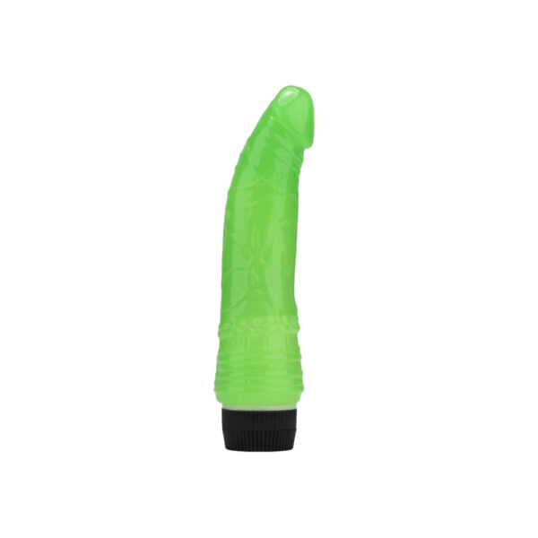 N12401 loving joy 7 inch realistic vibrator glow in the dark 2.jpg