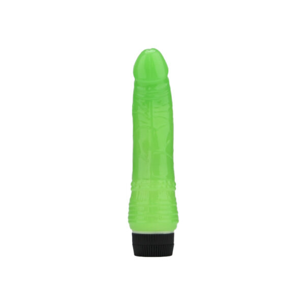 N12401 loving joy 7 inch realistic vibrator glow in the dark.jpg