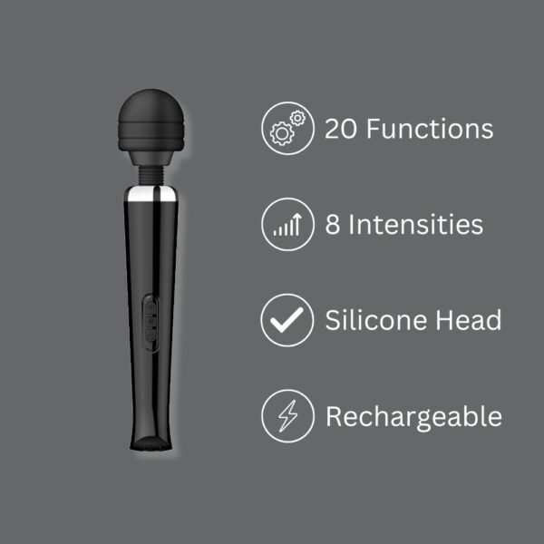 N12458 loving joy rechargeable magic wand vibrator black FAQ 1.jpg