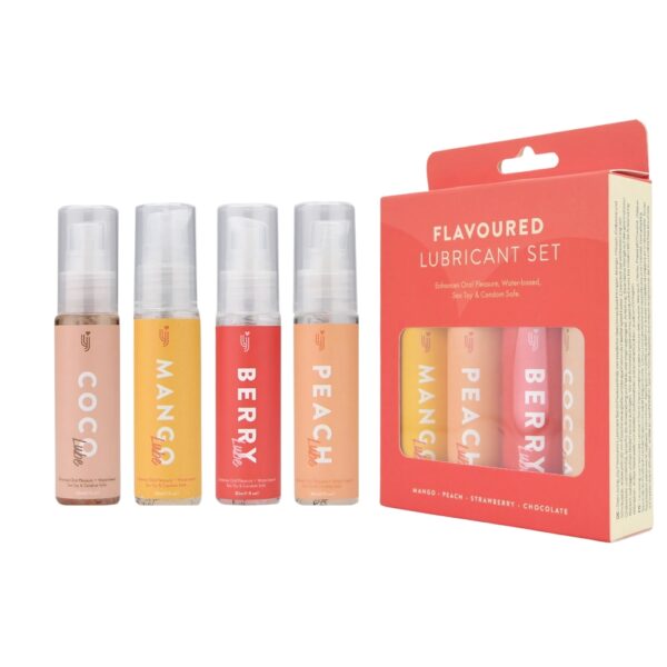 Loving Joy Flavoured Lubricant Set (4 Pack) Loving Joy Flavoured Lubricant Set (4 Pack)