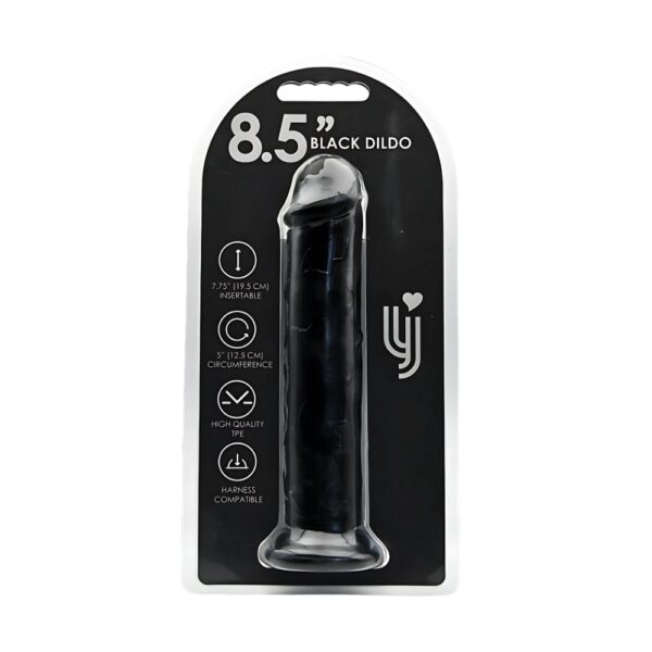 N12625 loving joy 8 5 inch suction cup dildo black 5.jpg