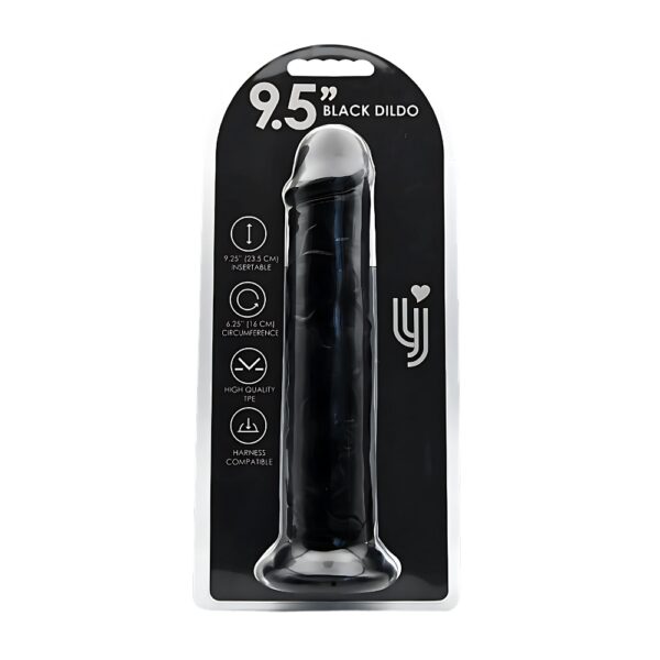 N12626 loving joy 9 5 inch suction cup dildo black 4.jpg
