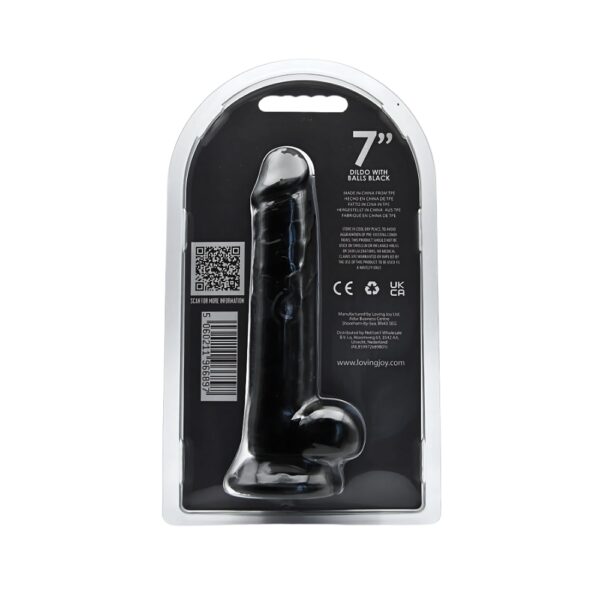 N12628 loving joy 7 inch dildo with balls black 5.jpg