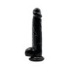 N12629 loving joy 8 inch dildo with balls black 1.jpg