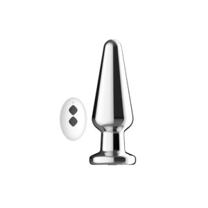 N12787 toosh remote controlled metal vibrating butt plug 1.jpg