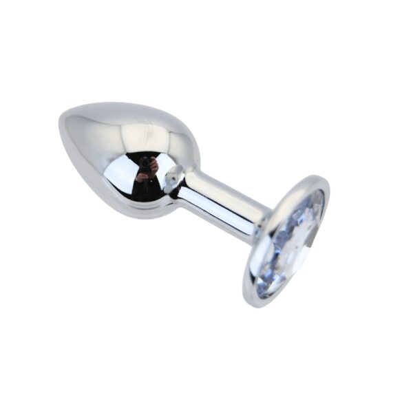 N12814-toosh-silver-metal-butt-plug-small-clear-stone-1-2.jpg N12814 toosh silver metal butt plug small clear stone 1 2.jpg