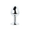 N12815-toosh-silver-metal-butt-plug-medium-clear-stone.jpg N12815 toosh silver metal butt plug medium clear stone.jpg