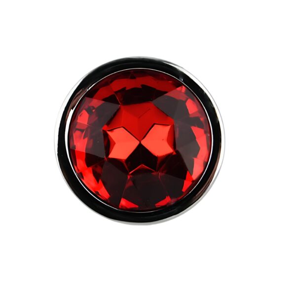 N12820-toosh-silver-metal-butt-plug-small-red-stone-jewel.jpg N12820 toosh silver metal butt plug small red stone jewel.jpg