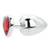 N12834 toosh heart shaped silver butt plug with red stone large 2.jpg