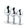 N12838 toosh metal butt plug silver set of 3 clear stone 1.jpg