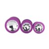 N12841 toosh silicone butt plug purple set of 3 clear stone 2.jpg