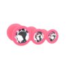 N12842 toosh silicone butt plug pink set of 3 clear stone 3.jpg